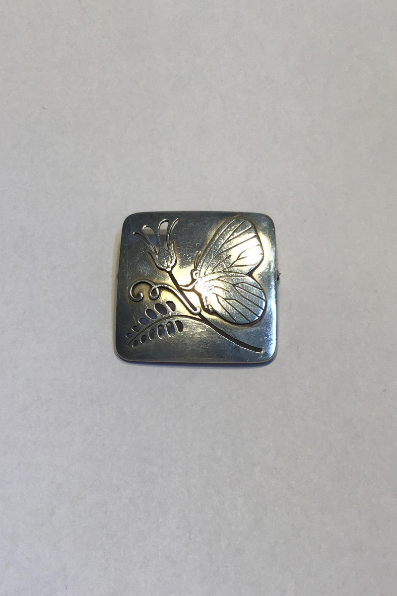 Georg Jensen Sterling Sølv Broche No 294 - Danam Antik