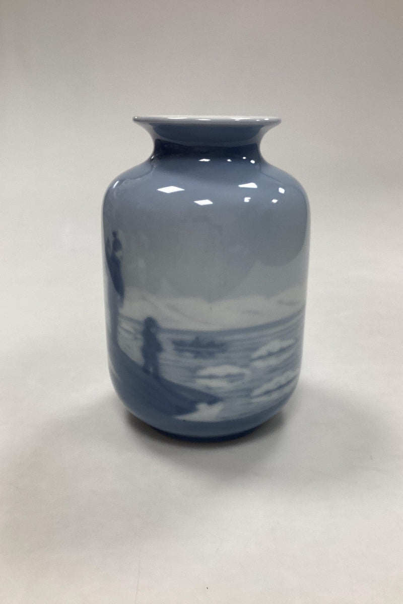 Bing og Grøndahl Vase med Motiv fra Grønland No. 719/5463 - Danam Antik