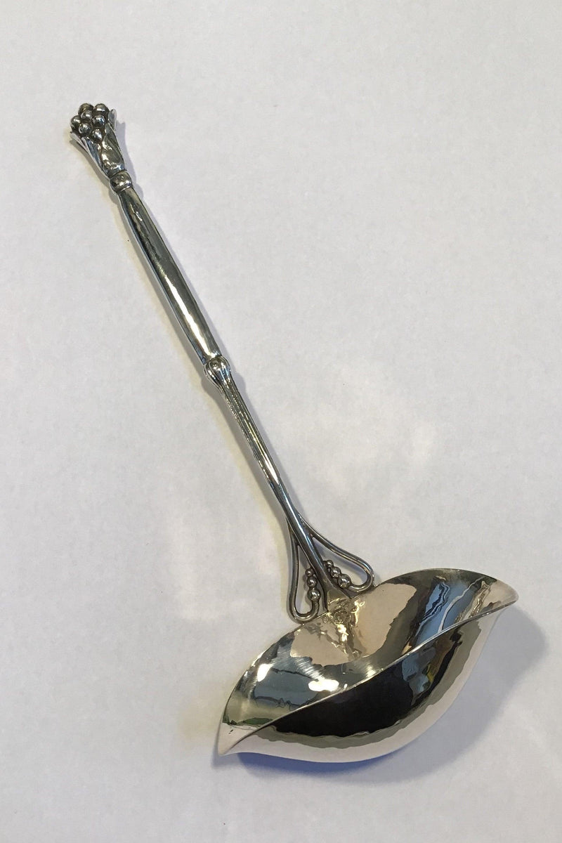 Georg Jensen Sølv Ornamental Sovseske (1909-1914) - Danam Antik