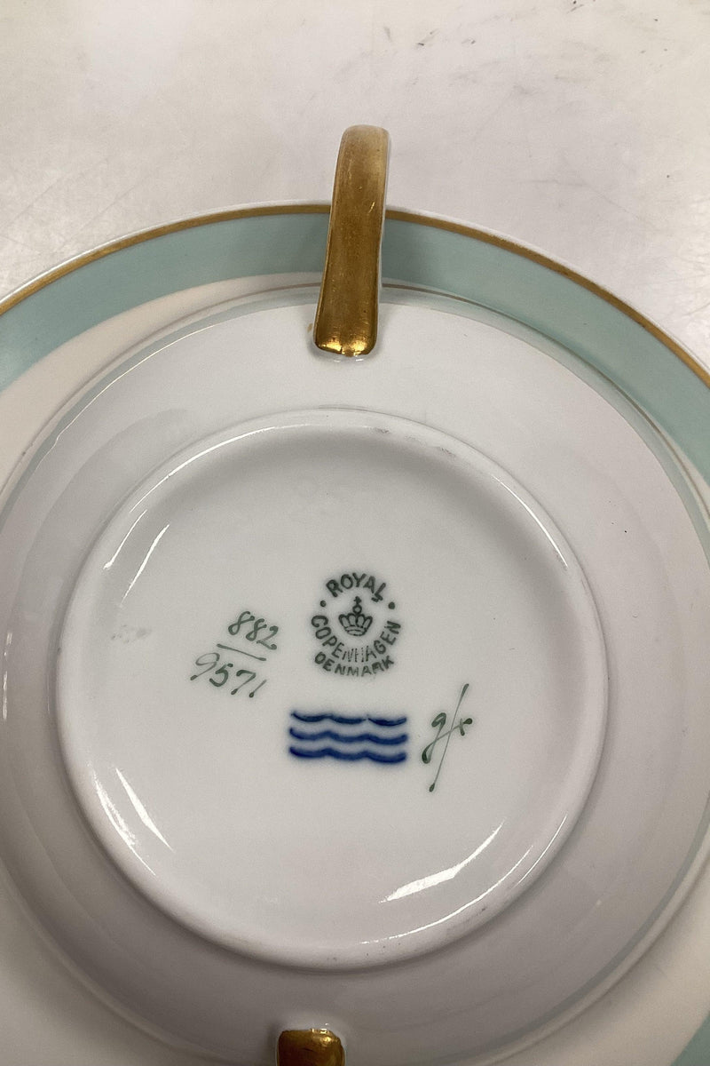 Royal Copenhagen Dybbøl bouillon kop og underkop No 9571 - Danam Antik