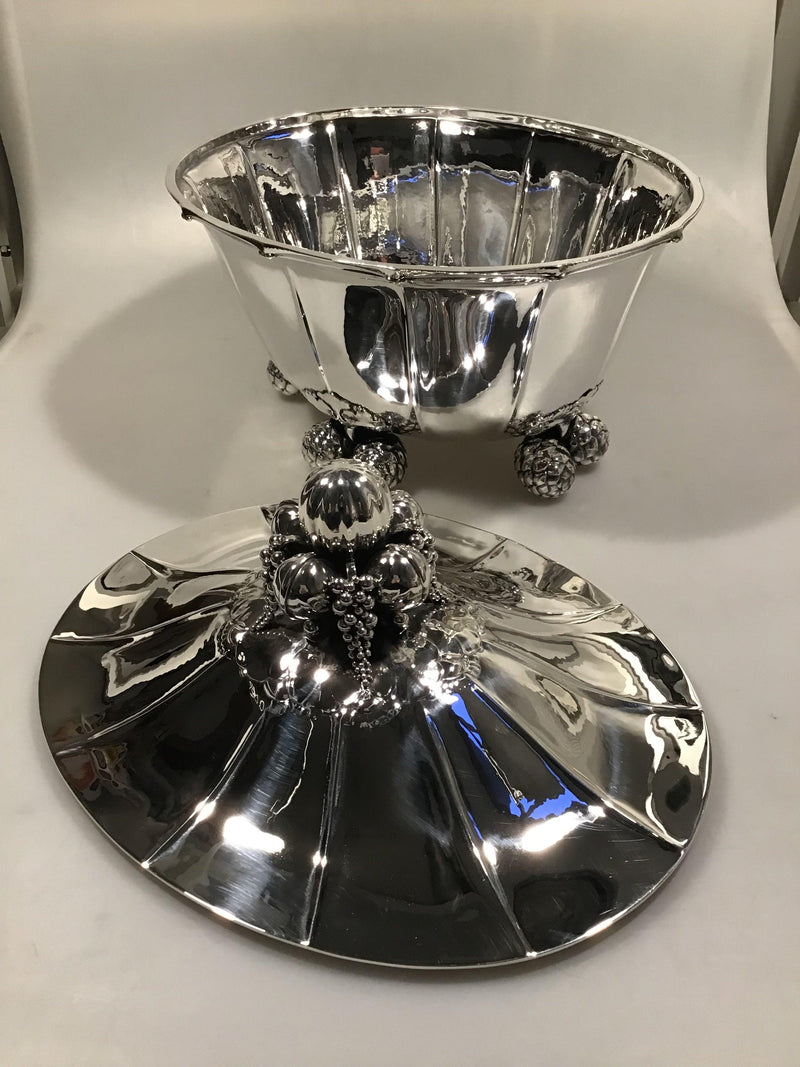 Georg Jensen Sterling Sølv Centerpiece No 340 (1925-1933) - Danam Antik