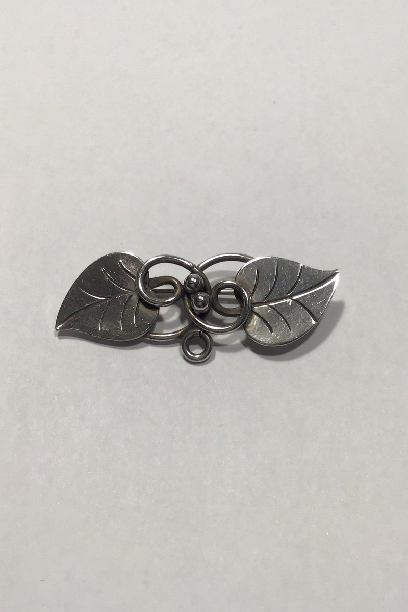 Georg Jensen Inc USA Sterling Sølv Broche No 113 - Danam Antik