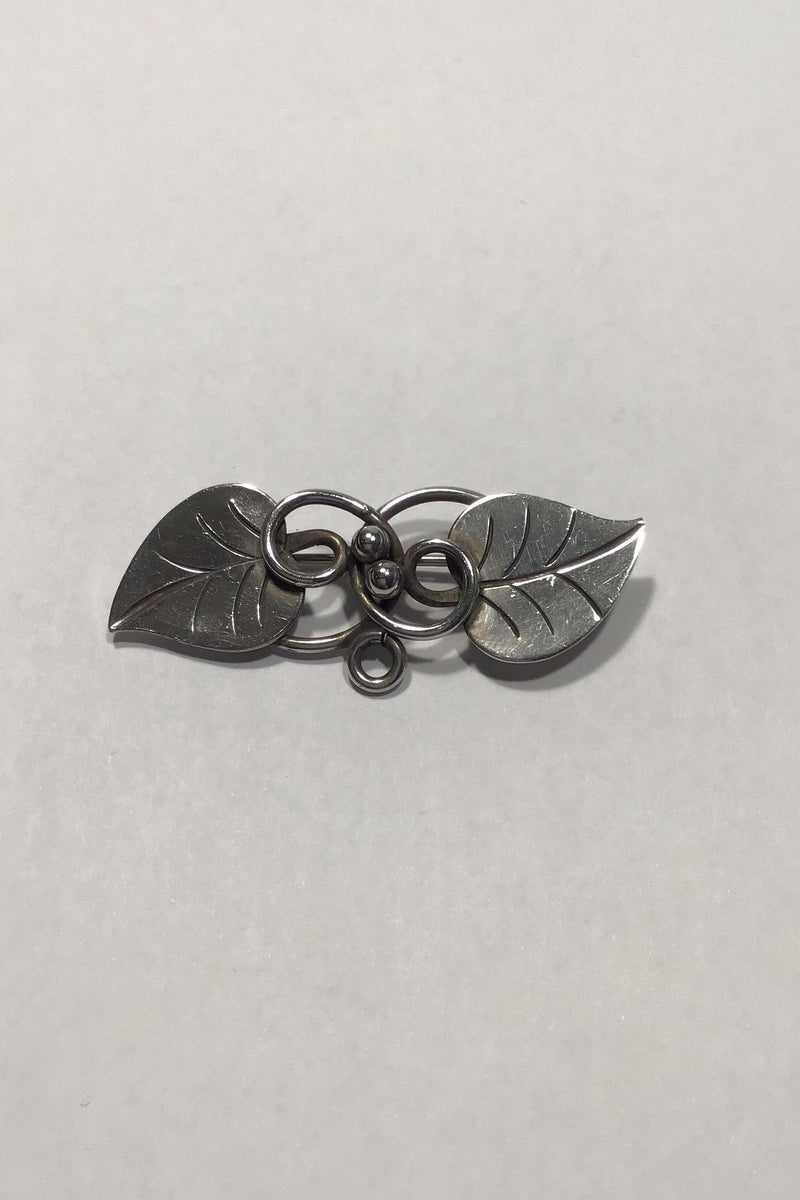 Georg Jensen Inc USA Sterling Sølv Broche No 113 - Danam Antik