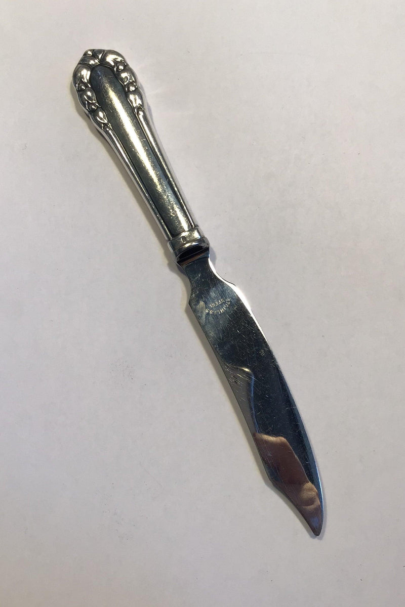 Georg Jensen Sterling Sølv Liljekonval Ostekniv No 221 - Danam Antik