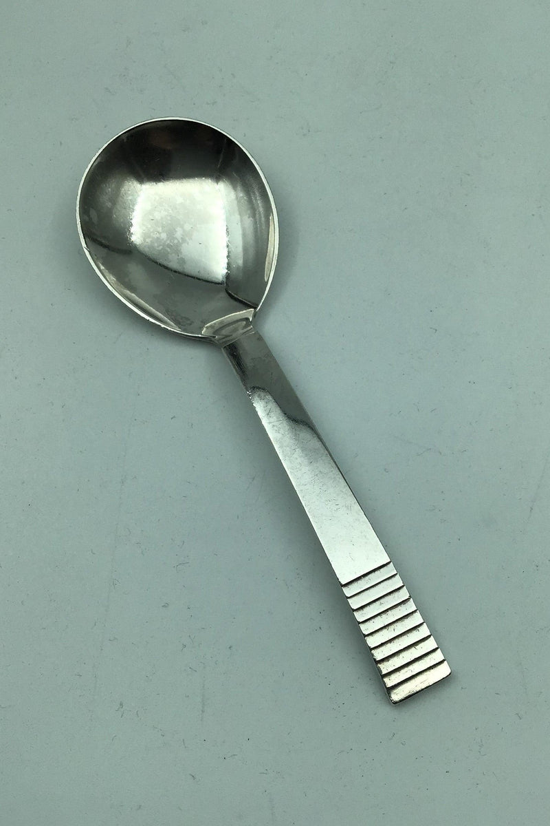 Georg Jensen Sterling Sølv Relief Marmeladeske No. 163 - Danam Antik