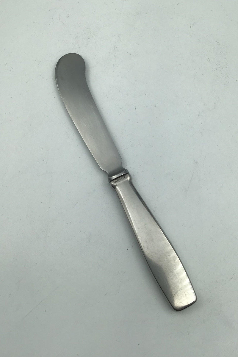 Georg Jensen Stainless Plata Smørkniv - Danam Antik