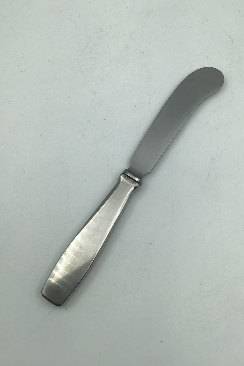 Georg Jensen Stainless Plata Smørkniv - Danam Antik