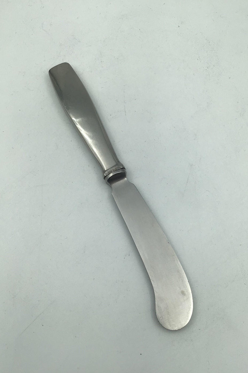 Georg Jensen Stainless Plata Smørkniv - Danam Antik