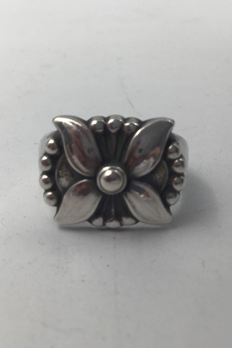 Georg Jensen Sterling Sølv Ring No. 83 - Danam Antik