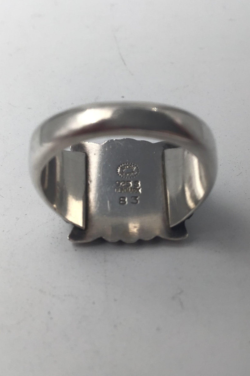 Georg Jensen Sterling Sølv Ring No. 83 - Danam Antik