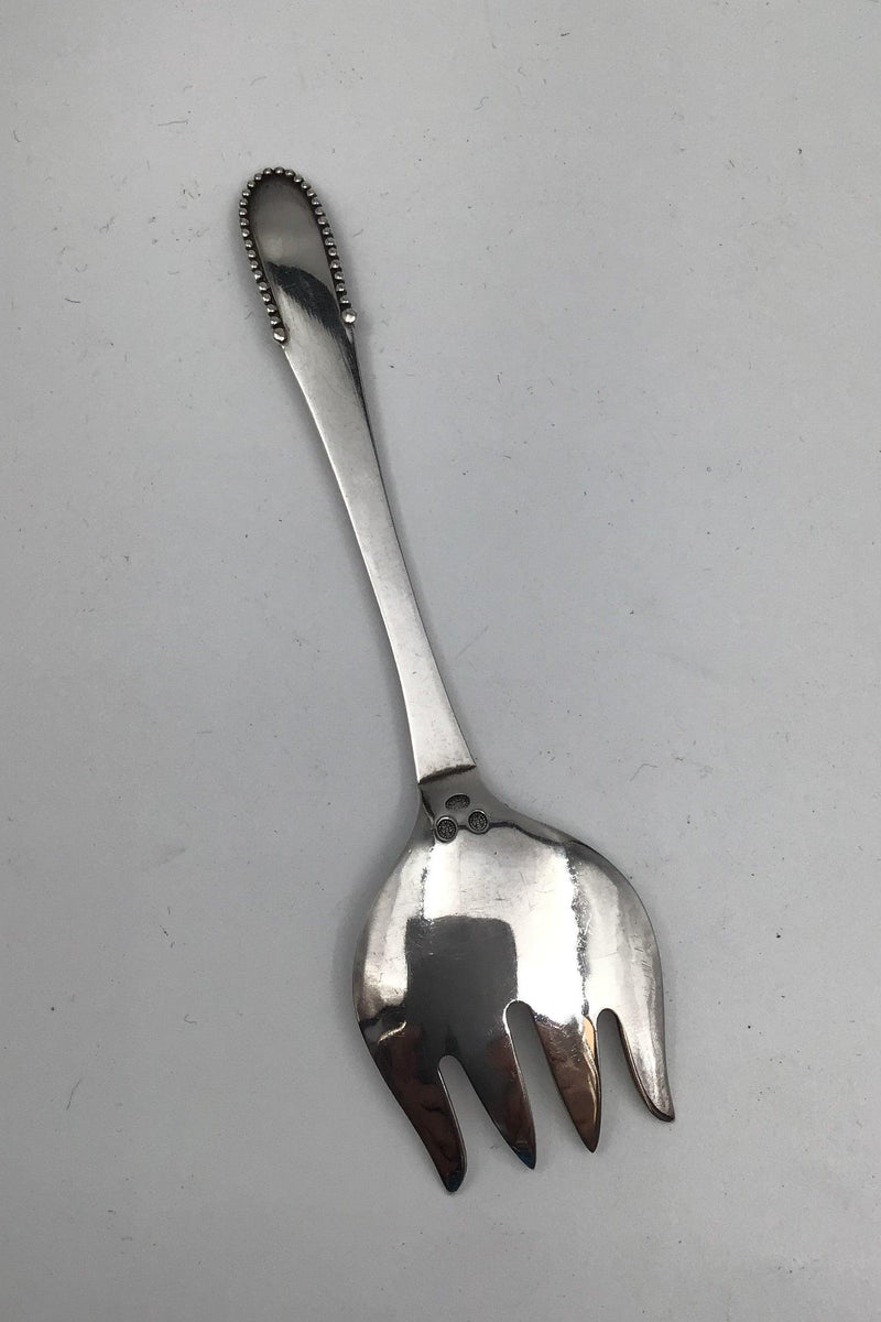 Georg Jensen Sterling Sølv Kugle Citrongaffel No. 327 - Danam Antik