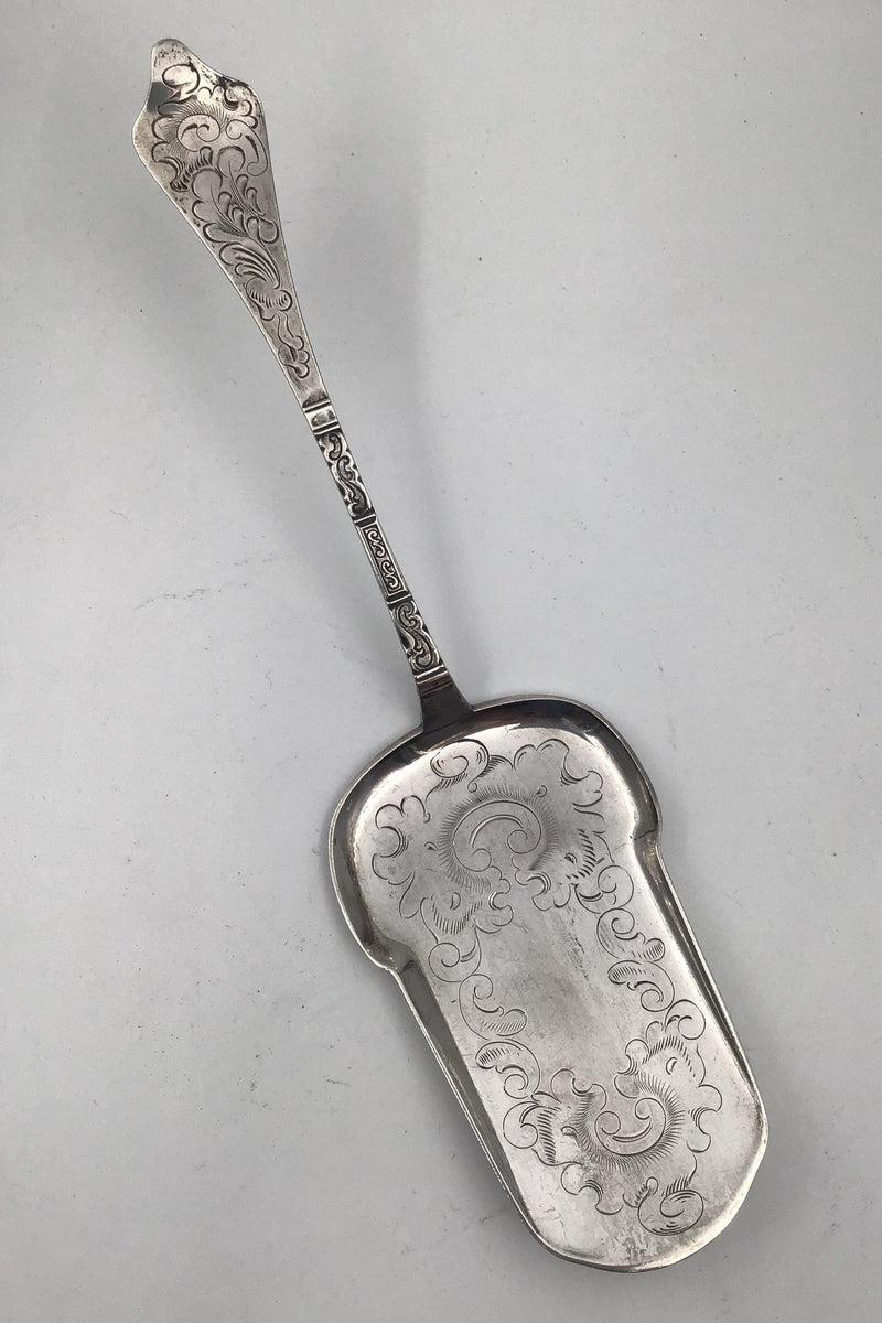 M. Nielsen Antik Silver Serving Spade (1920)