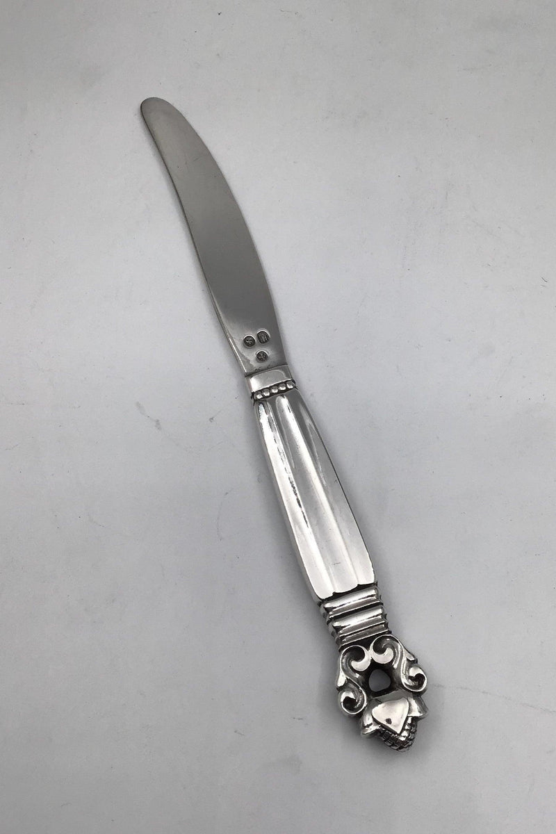 Georg Jensen Sterling Sølv Konge Frugtkniv (Helsølv) No. 403 - Danam Antik