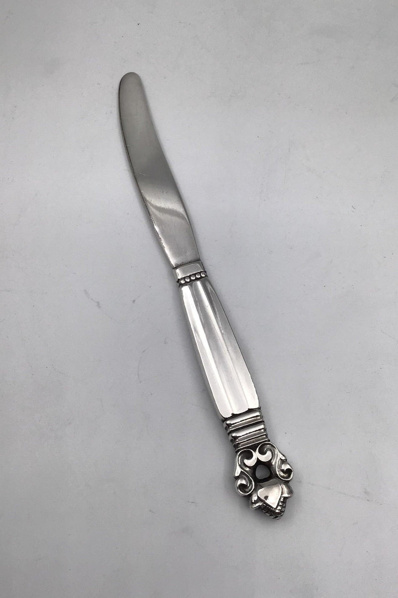 Georg Jensen Sterling Sølv Konge Frugtkniv (Helsølv) No. 403 - Danam Antik