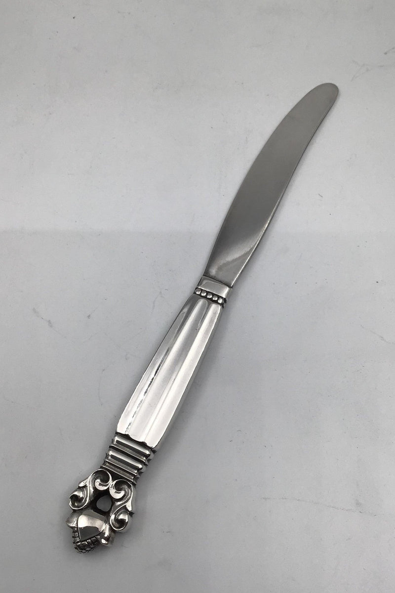 Georg Jensen Sterling Sølv Konge Frugtkniv (Helsølv) No. 403 - Danam Antik