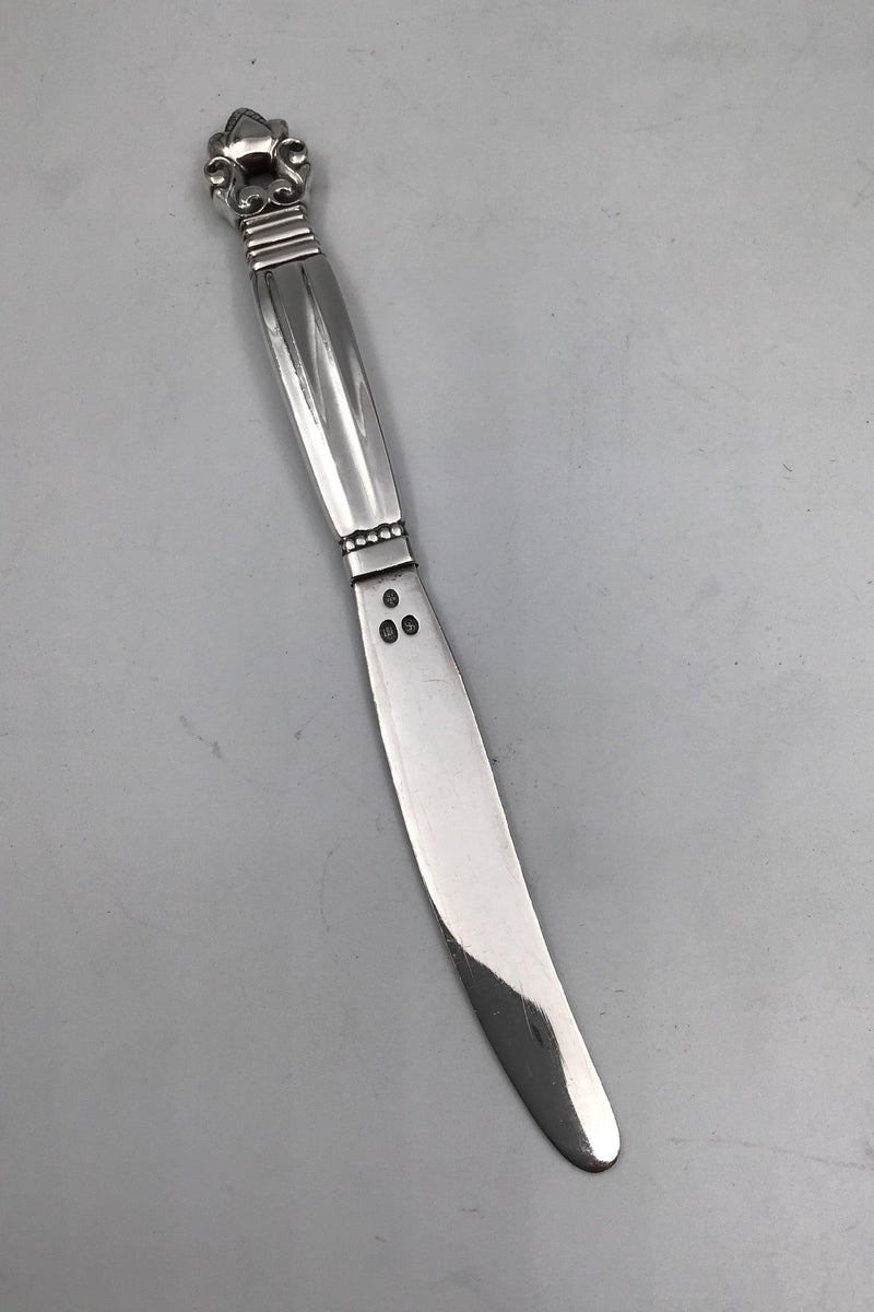 Georg Jensen Sterling Sølv Konge Frugtkniv (Helsølv) No. 403 - Danam Antik