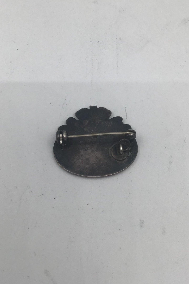 Georg Jensen Sterling Sølv Broche - Danam Antik