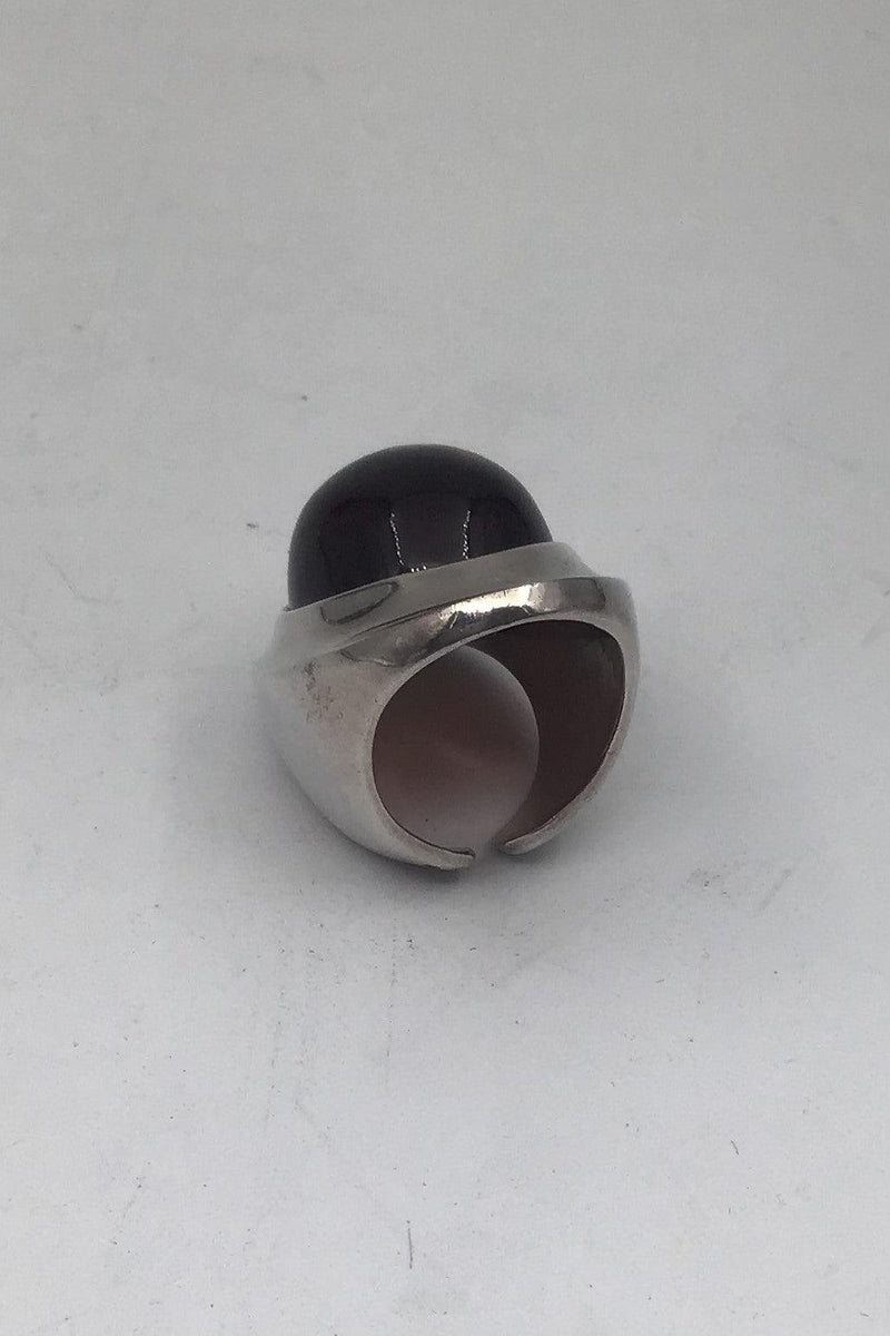 Georg Jensen Sterling Sølv Ring No. 242 Rav Henning Koppel - Danam Antik