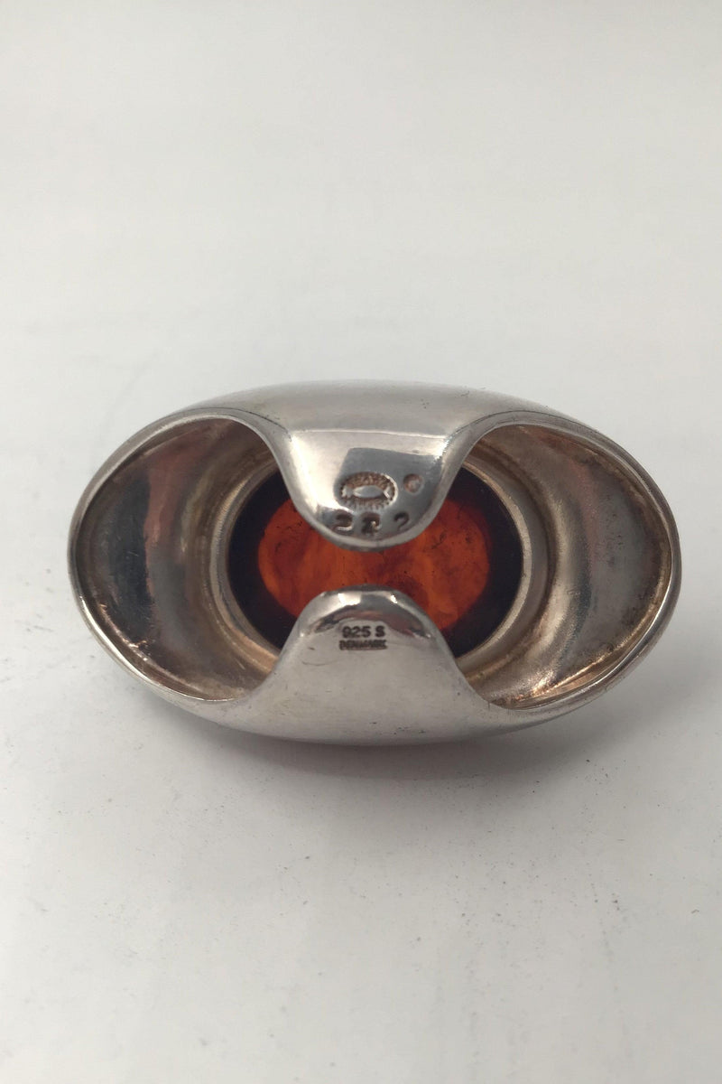 Georg Jensen Sterling Sølv Ring No. 242 Rav Henning Koppel - Danam Antik