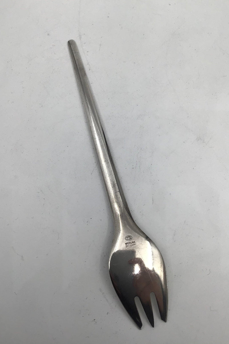 Georg Jensen Sterling Sølv Fregat Kagegaffel No. 043 - Danam Antik