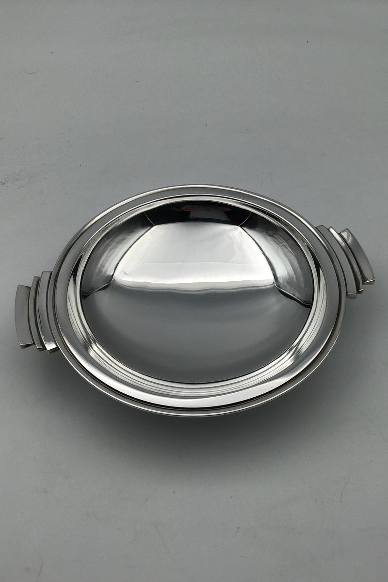 Georg Jensen Sterling Sølv Skål No. 600 Pyramide - Danam Antik