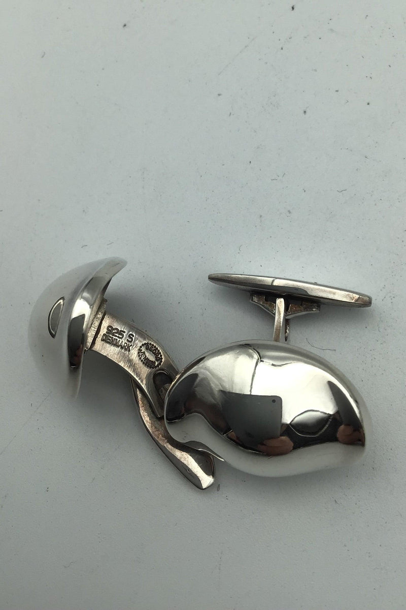 Georg Jensen Sterling Sølv Manchetknapper No 83B Koppel - Danam Antik