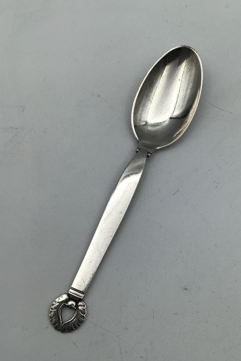 Georg Jensen Sterling Sølv Ornamental Barneske - Danam Antik