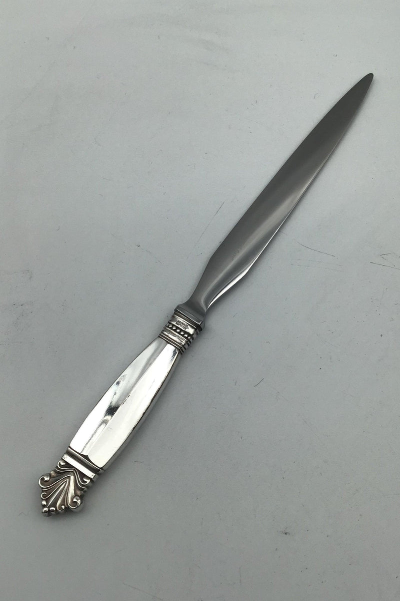 Georg Jensen Sterling Sølv/Stål Dronning Brevkniv No. 304 - Danam Antik