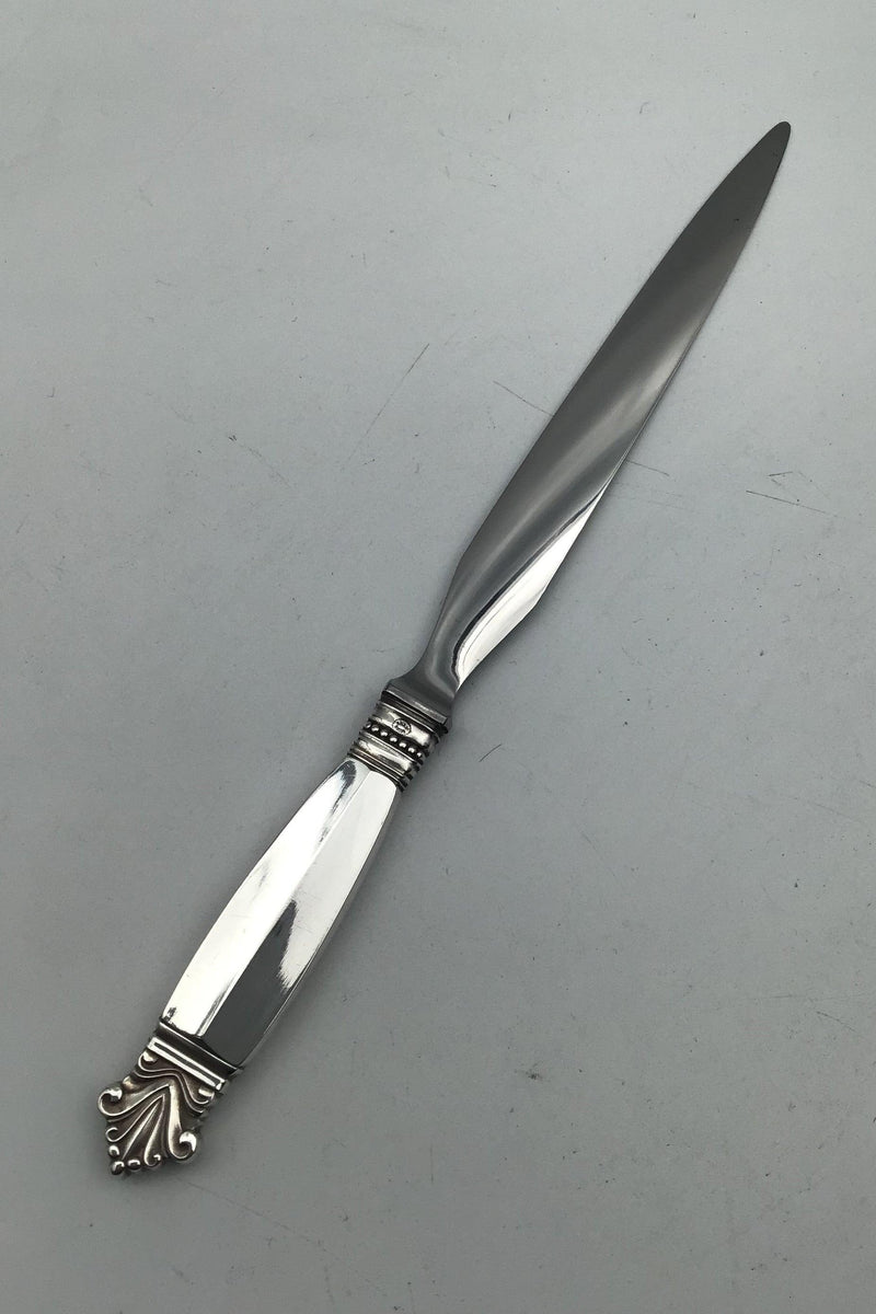 Georg Jensen Sterling Sølv/Stål Dronning Brevkniv No. 304 - Danam Antik