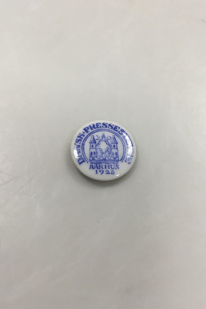 Royal Copenhagen Dansk Pressestævne Aarhus 1925 Broche - Danam Antik