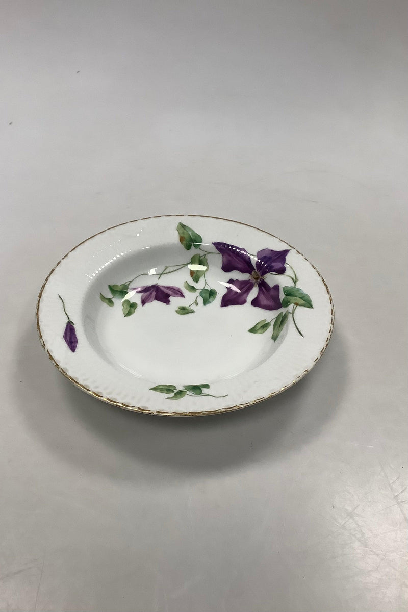 Royal Copenhagen Musselmalet Art Nouveau Blomster Dybtallerken - Danam Antik