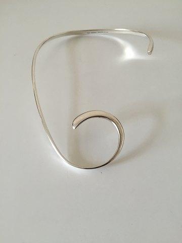 Allan Scharff Sterling Sølv Hals Ring fra 1982 - Danam Antik