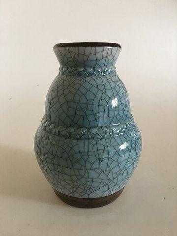 Bing & Grøndahl Art Nouveau Unika Vase af Effie Hegermann-Lindencrone fra 1927 - Danam Antik