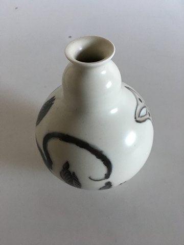 Bing & Grøndahl Art Nouveau Unika Vase af Jo Ann Locher No 711 - Danam Antik