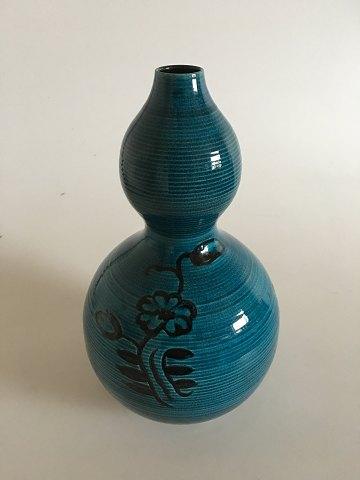 Bing & Grøndahl Art Nouveau Unika Vase af Jo Ann Locher og Axel Salto No 566 - Danam Antik