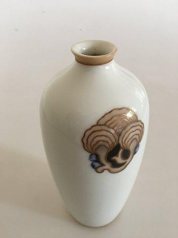 Bing & Grøndahl Art Nouveau Unika Vase af Marie Smith No P23/123 svampe - Danam Antik