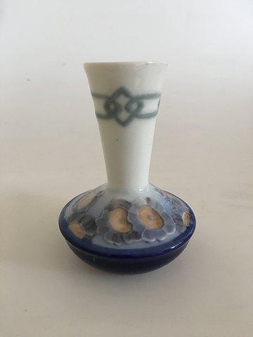 Bing & Grøndahl Art nouveau Unika Vase med relief - Danam Antik