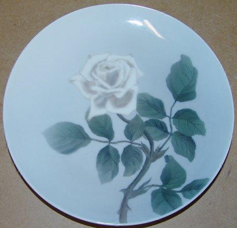 Bing & Grøndahl Art Nouveau Vægtallerken med Rose No 4280/357-20 - Danam Antik