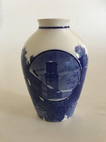 Bing & Grøndahl Juleaften 1927 vase - Danam Antik