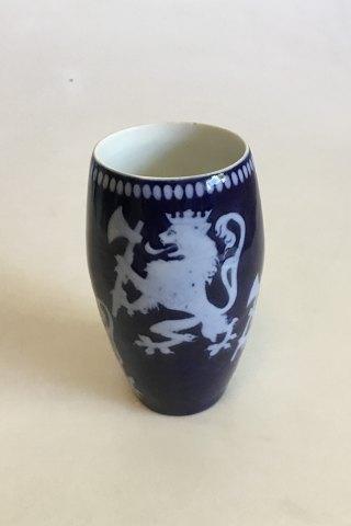 Bing & Grøndahl Konge Vase "Norge" PMN - Danam Antik