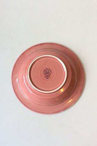 Bing & Grøndahl / Kronjyden Pink "Cordial" Dyb Tallerken No. 322 - Danam Antik