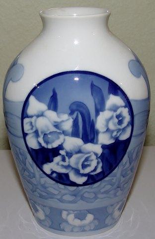 Bing & Grøndahl Påske vase fra 1916 - Danam Antik