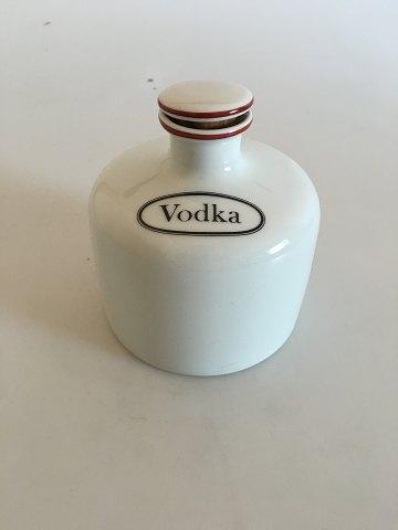 Bing & Grøndahl Spiritus Beholder No 374 "Vodka" fra Apotekerserien - Danam Antik