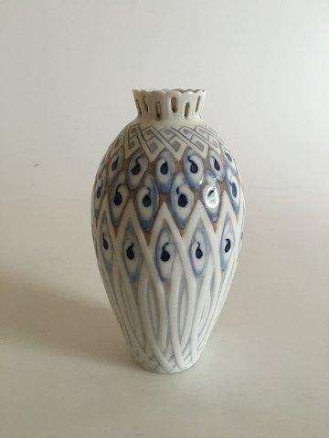 Bing & Grøndahl unika Effie Hegermann-lindenkrone Vase No 1296/11 - Danam Antik