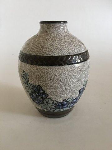 Bing & Grøndahl Unika Vase af Effie Hegermann-Lindencrone No 1850 fra 1927 - Danam Antik