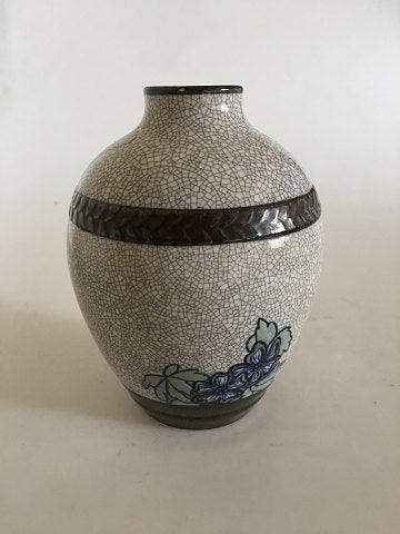 Bing & Grøndahl Unika Vase af Effie Hegermann-Lindencrone No 1850 fra 1927 - Danam Antik