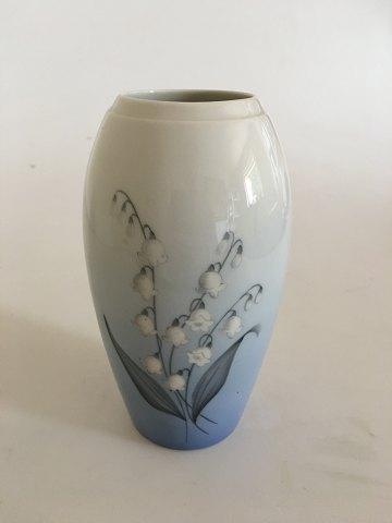 Bing & Grøndahl Vase No. 57/251 med Liljekonval Motiv - Danam Antik