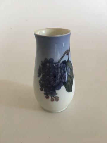 Bing & Grøndahl Vase No. 6986/212 med Syren Dekoration - Danam Antik