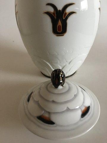 Bing og Grøndahl Art Nouveau Unika Vase af Clara Nielsen og Theodor Larsen F82/293 - Danam Antik