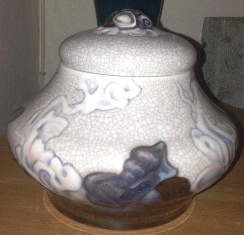 Bing og Grøndahl Art Nouveau Unika Vase af Effie Hegermann-Lindencrone No 1960 fra 1927 - Danam Antik